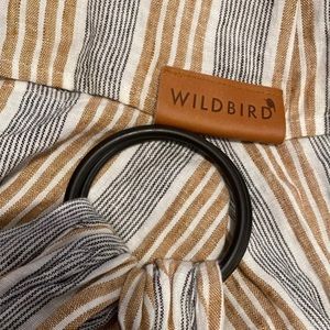 Wildbird Taiga Black Ring Baby Sling